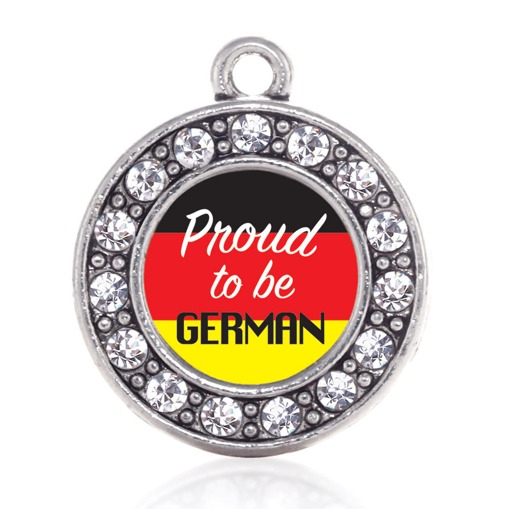 Proud to be German Circle Charm