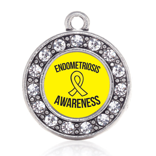 Endometriosis Support  Circle Charm