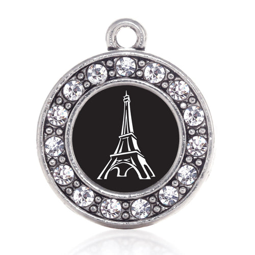 Eiffel Tower Circle Charm