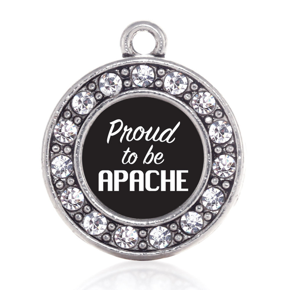 Proud To Be Apache  Circle Charm