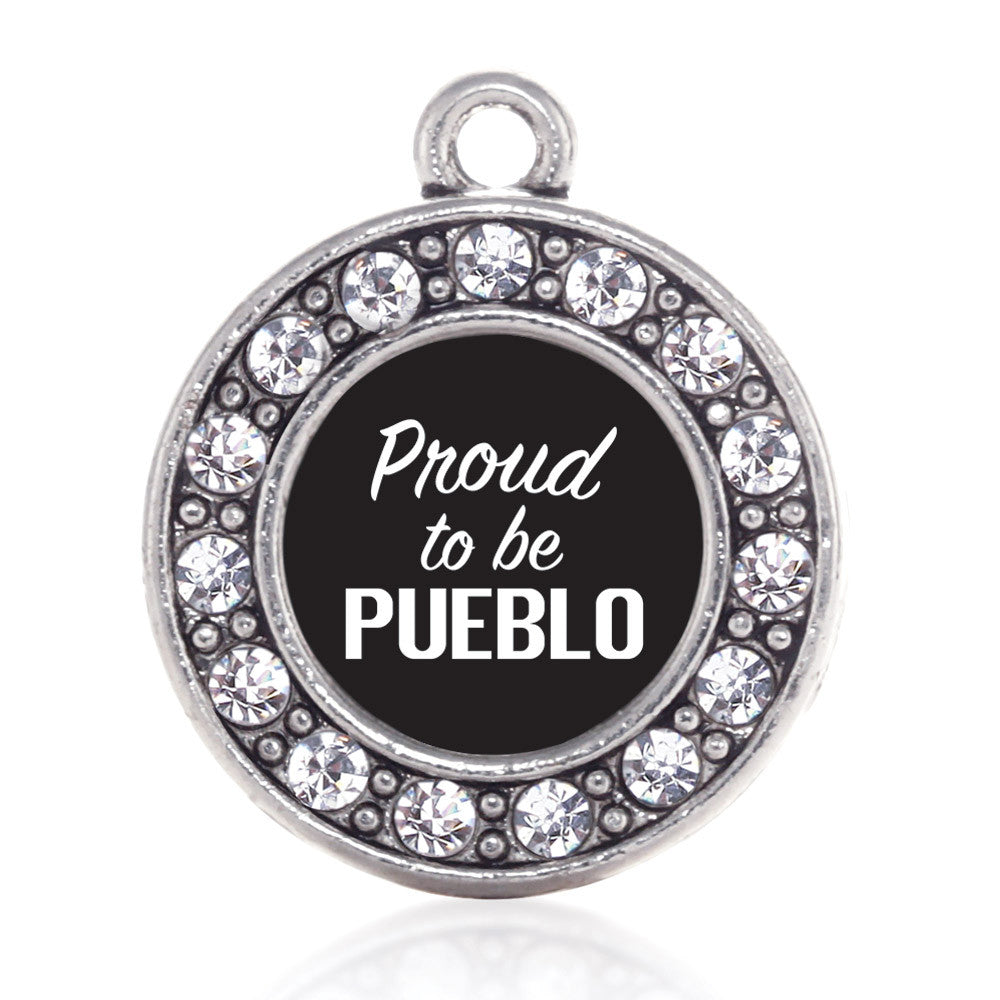 Proud To Be Pueblo Circle Charm