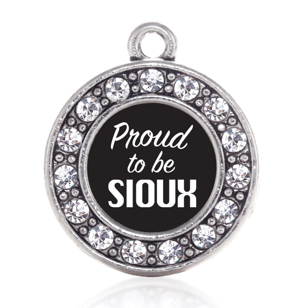 Proud To Be Sioux Circle Charm