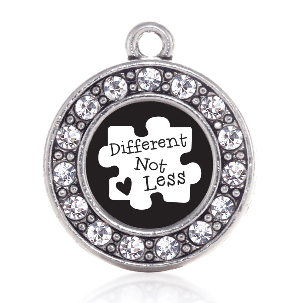Different Not Less Circle Charm