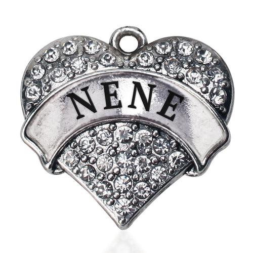 Nene Pave Heart Charm