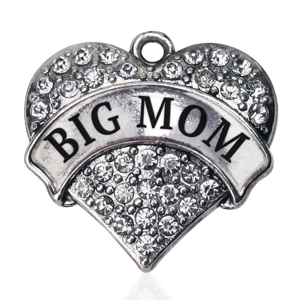 Big Mom Pave Heart Charm