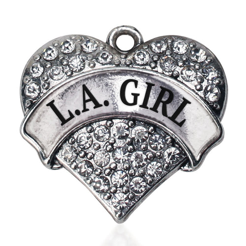 L.A. Girl Pave Heart Charm