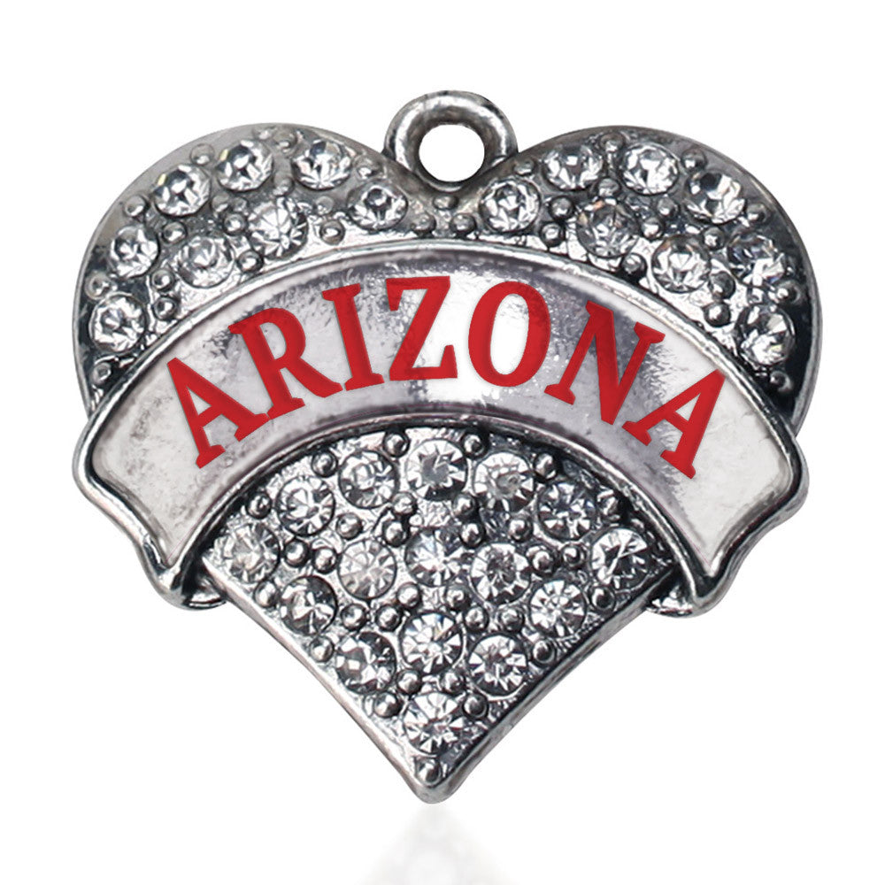 Arizona Pave Heart Charm