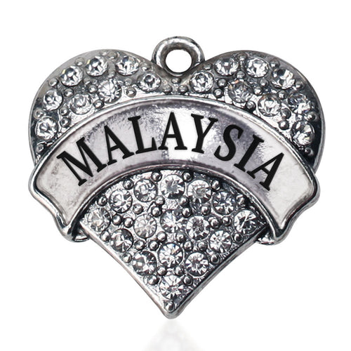 Malaysia Pave Heart Charm