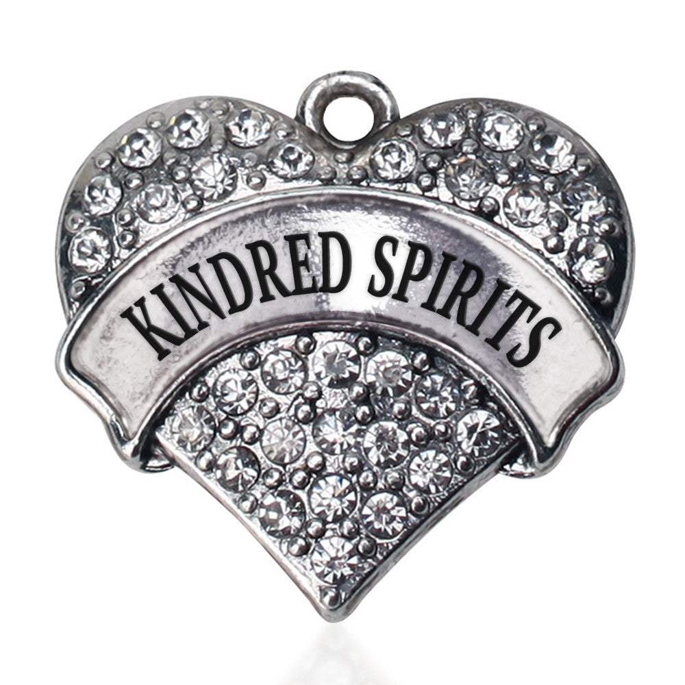 Kindred Spirits  Pave Heart Charm