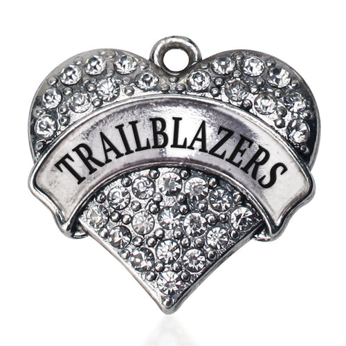 Trailblazers Pave Heart Charm
