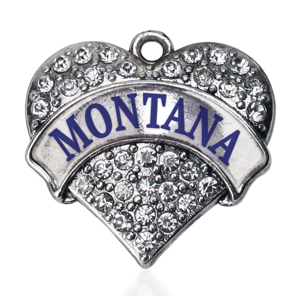 Montana Pave Heart Charm