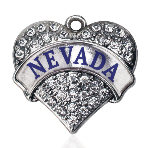 Nevada Pave Heart Charm