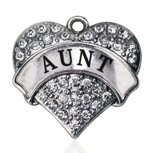 Aunt Pave Heart Charm