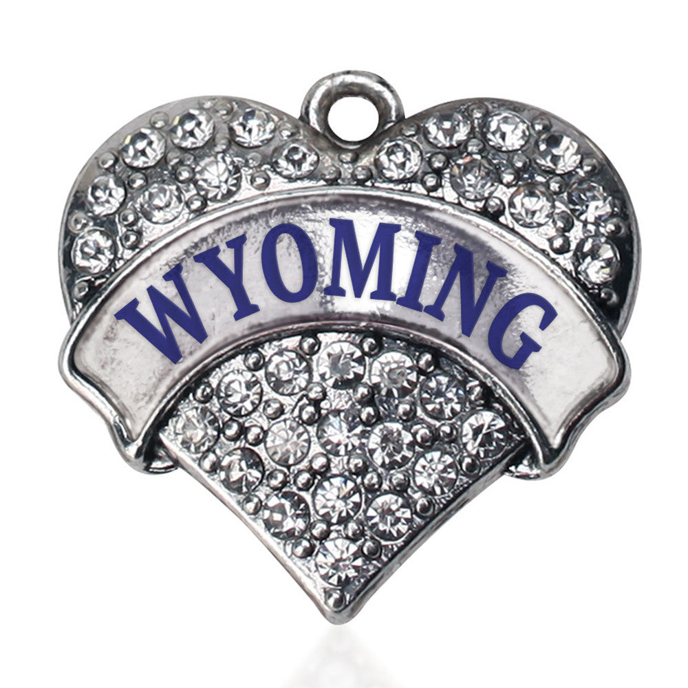 Wyoming Pave Heart Charm
