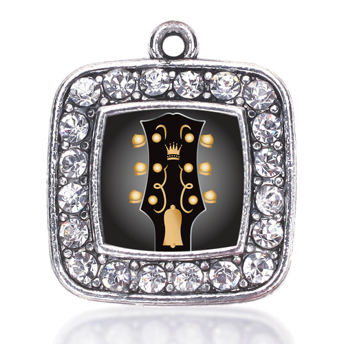 Legendary Guitar Square Charm