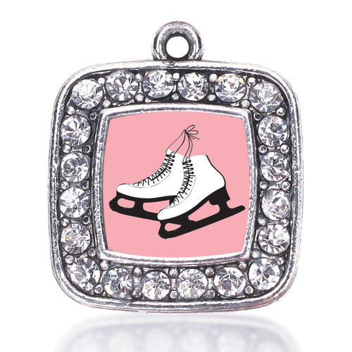Figure Skates Square Charm
