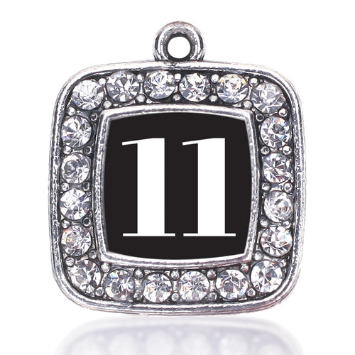 Number 11 Square Charm