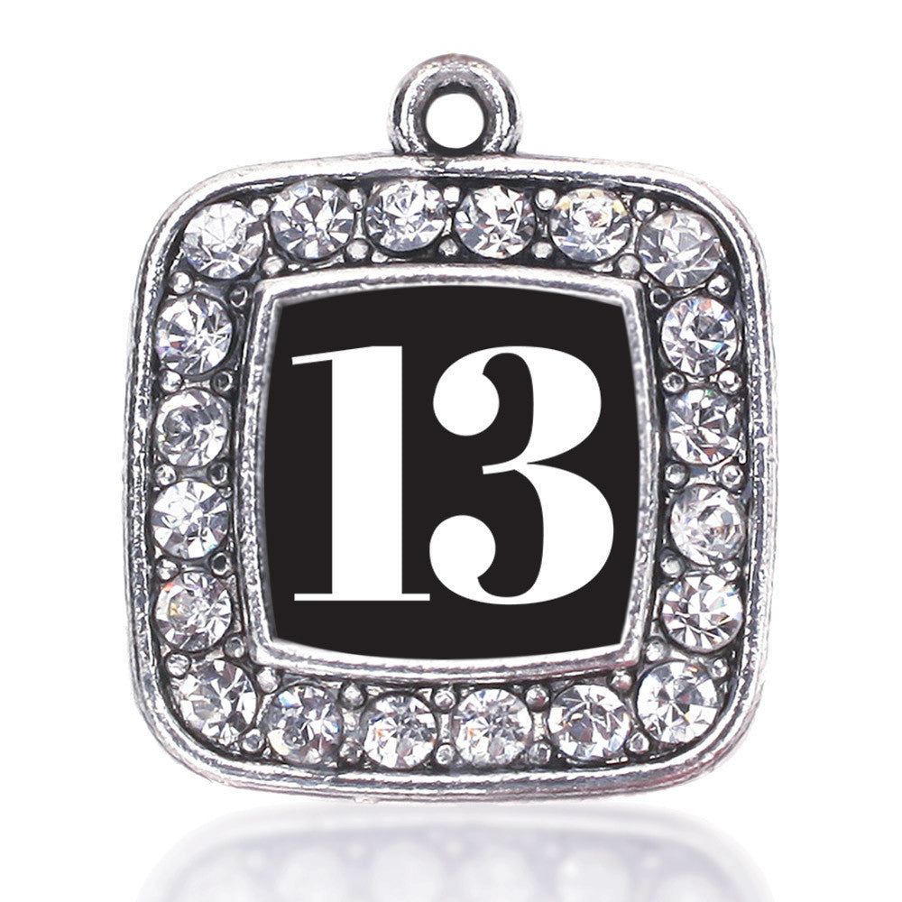 Number 13 Square Charm