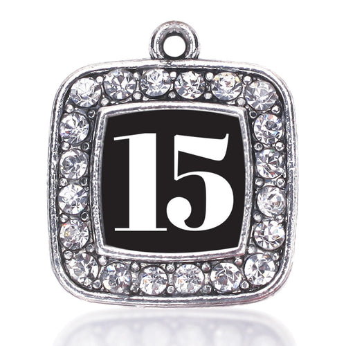 Number 15 Square Charm