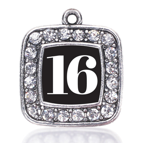 Number 16  Square Charm