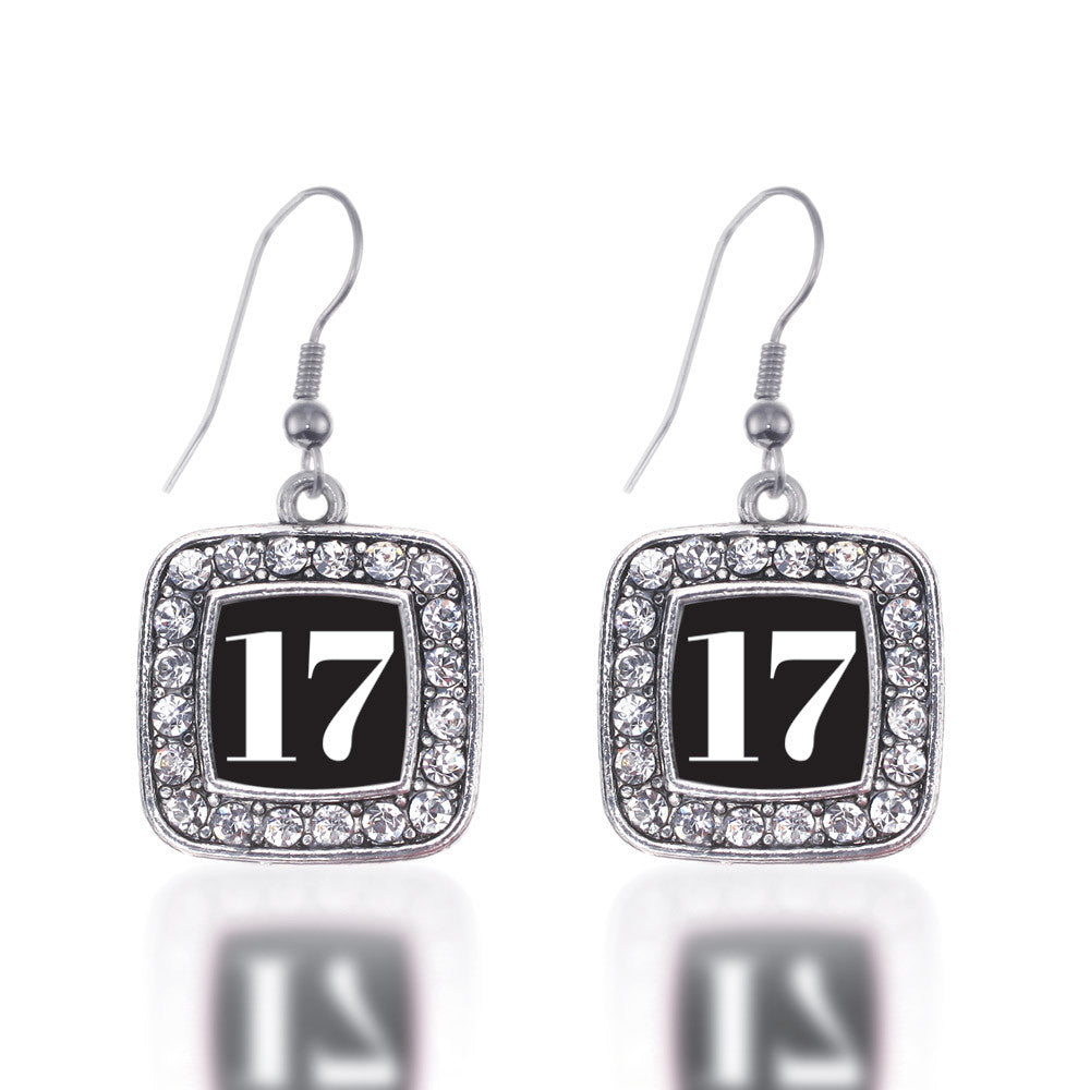 Number 17 Square Charm