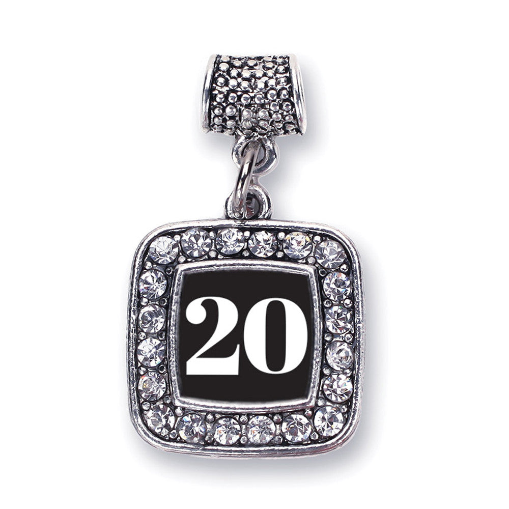 Number 20 Square Charm