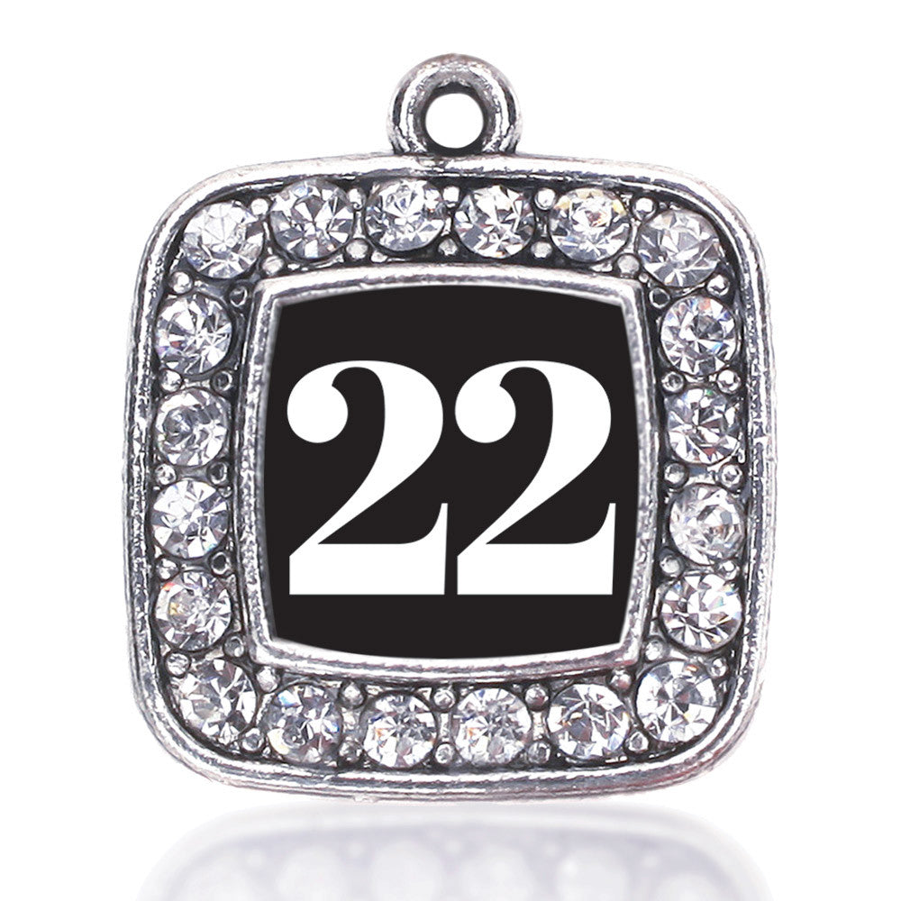 Number 22 Square Charm