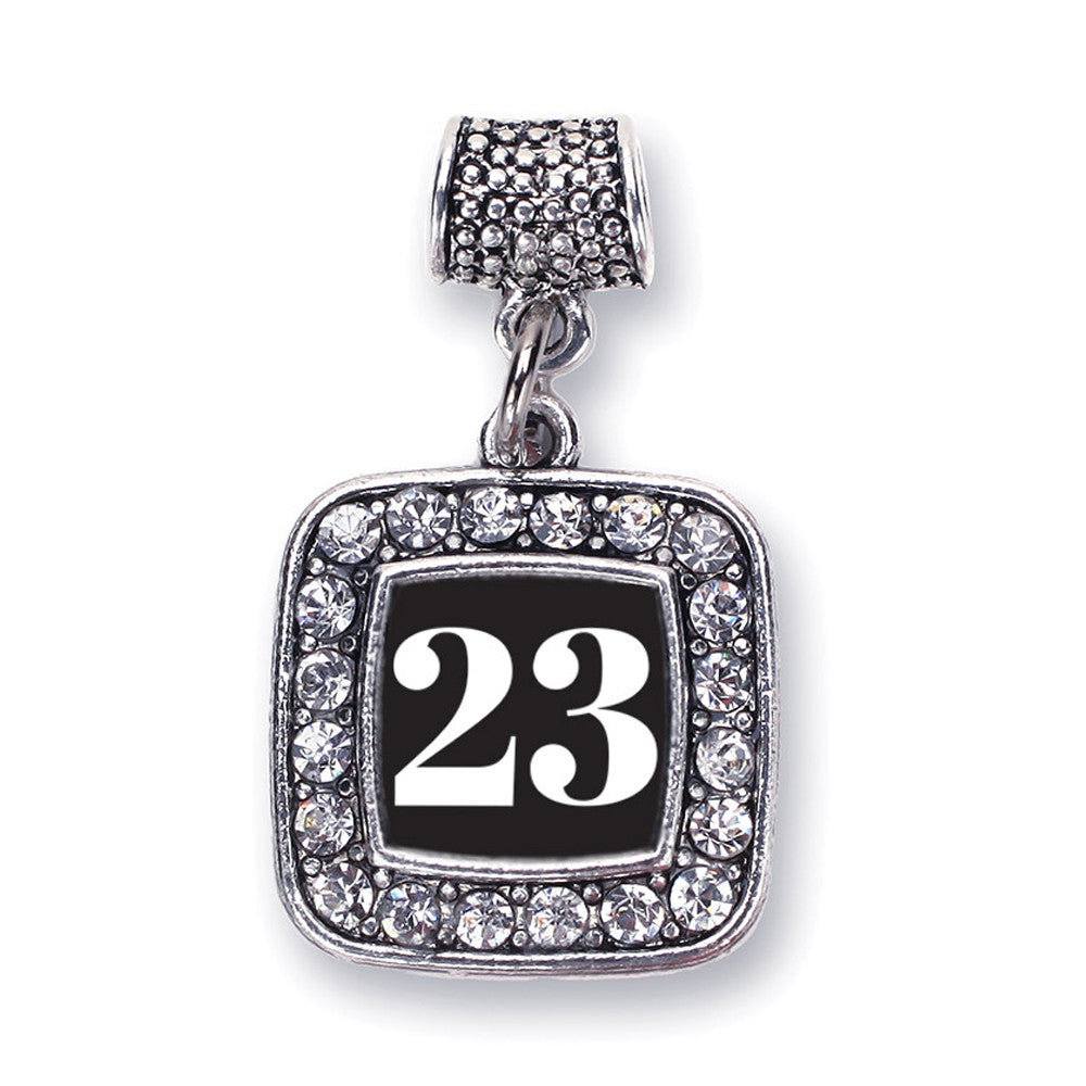Number 23 Square Charm