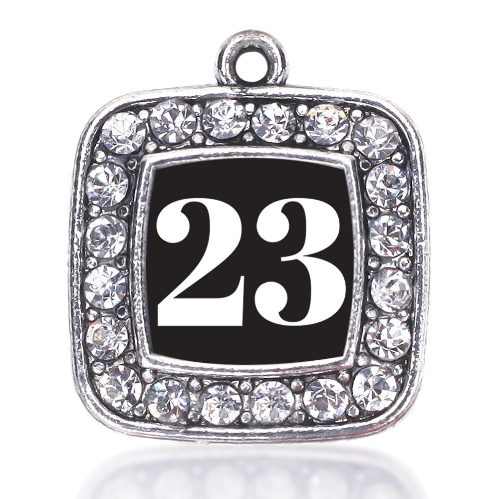 Number 23 Square Charm