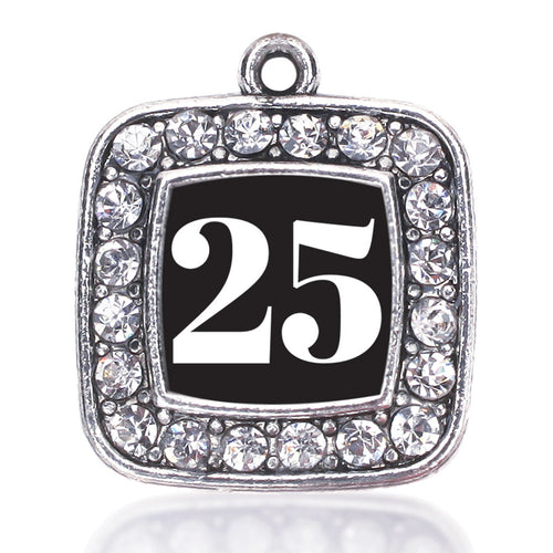 Number 25 Square Charm