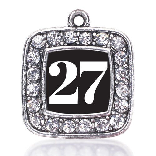 Number 27 Square Charm