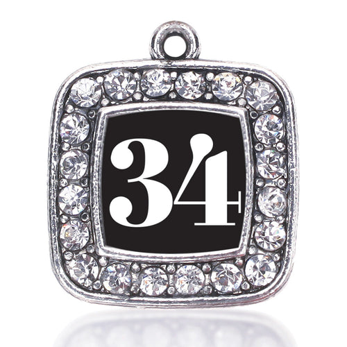 Number 34 Square Charm