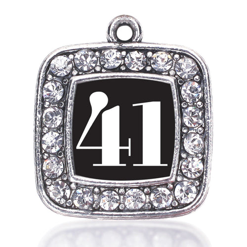 Number 41 Square Charm