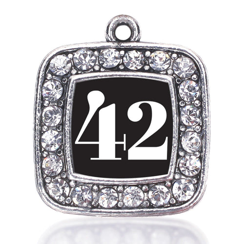 Number 42 Square Charm
