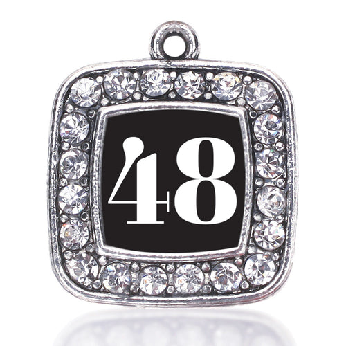 Number 48 Square Charm