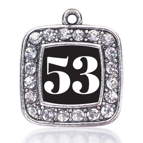 Number 53 Square Charm
