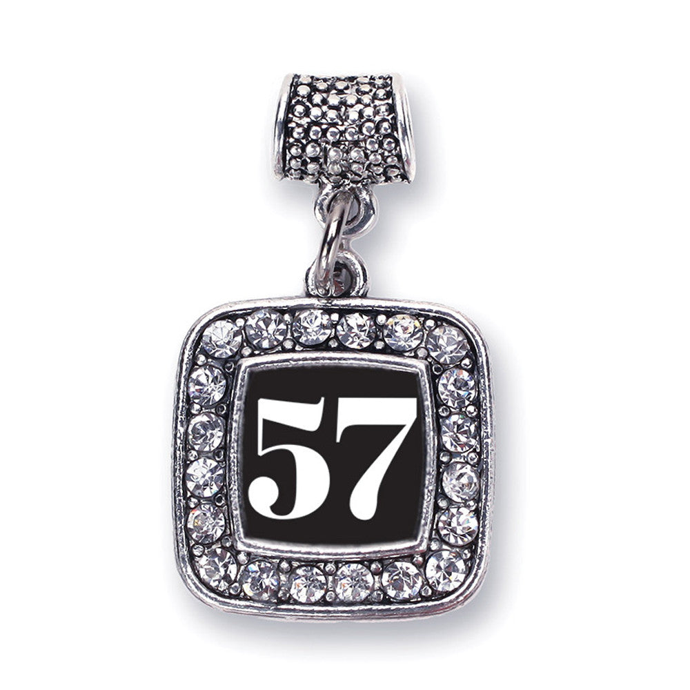 Number 57 Square Charm