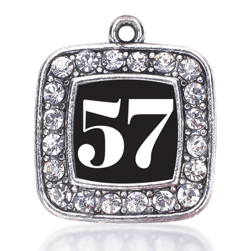 Number 57 Square Charm