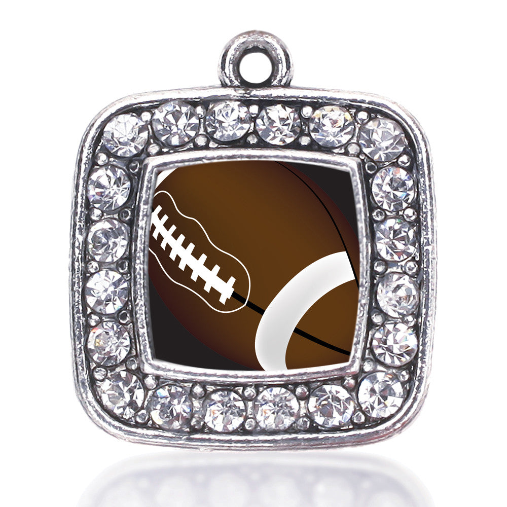Football Lovers Square Charm