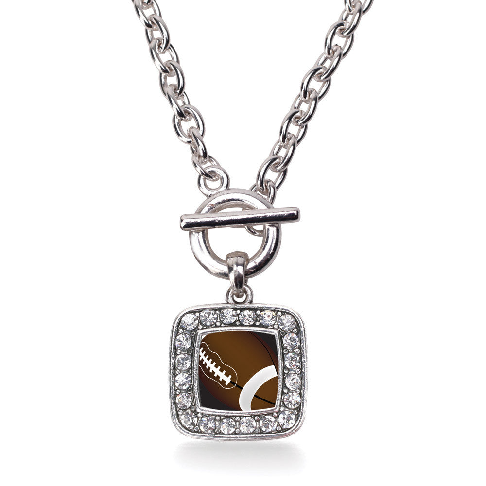 Football Lovers Square Charm
