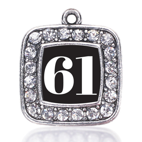 Number 61 Square Charm