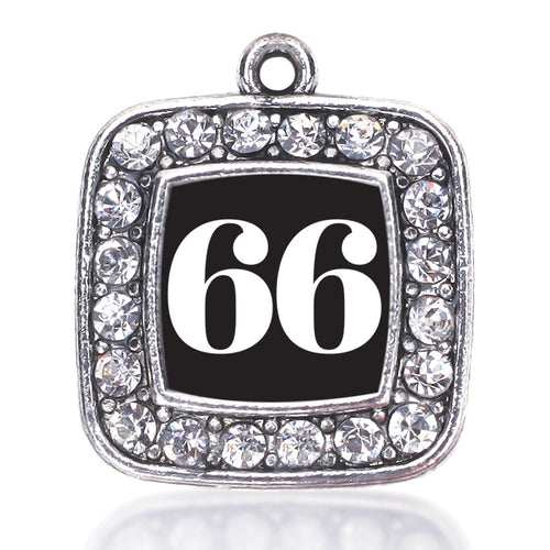 Number 66 Square Charm