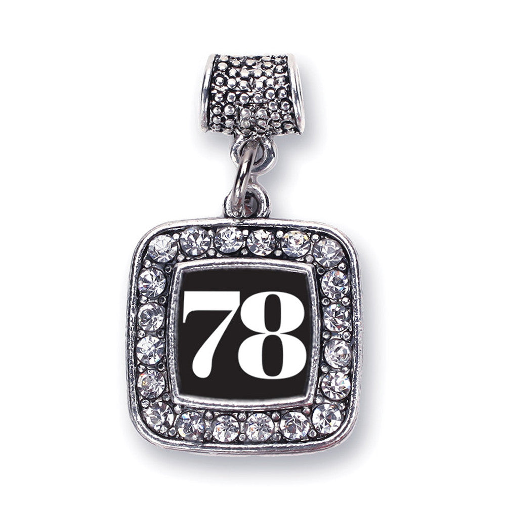 Number 78 Square Charm