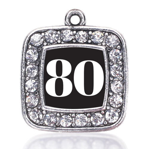 Number 80 Square Charm