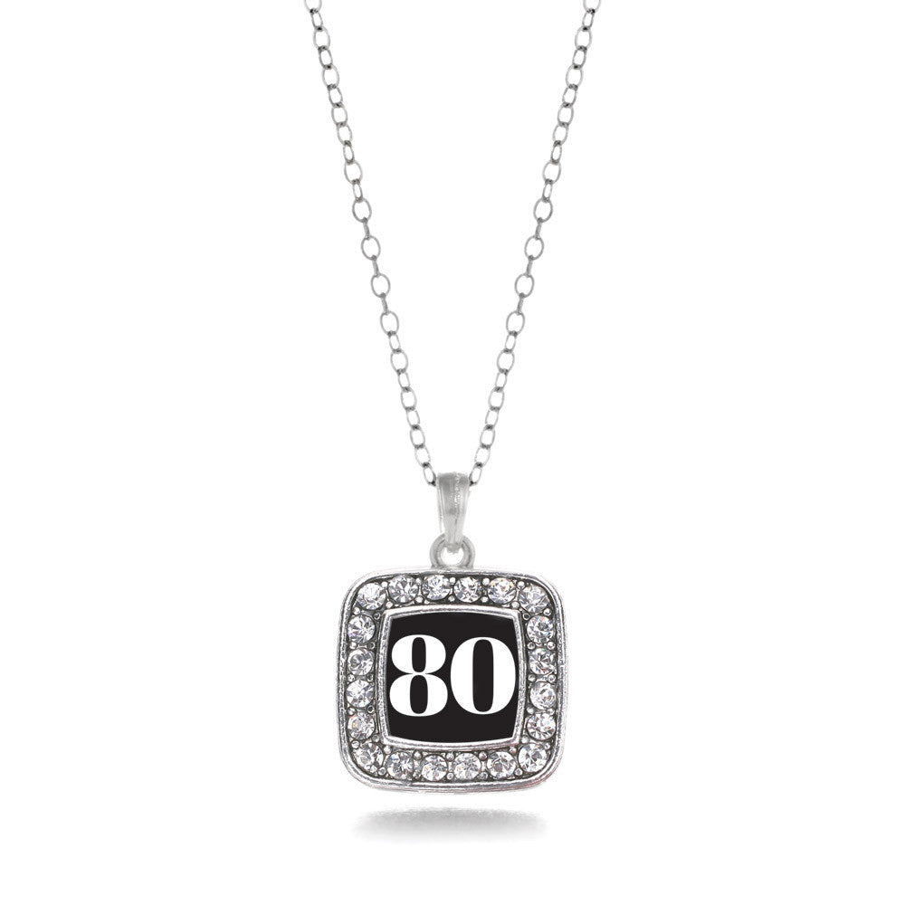 Number 80 Square Charm