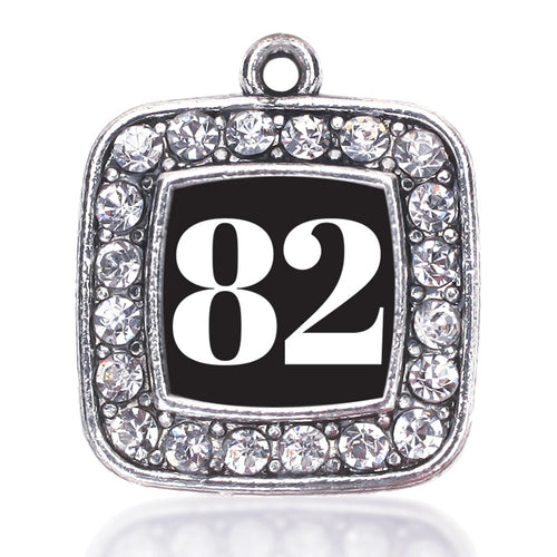 Number 82 Square Charm
