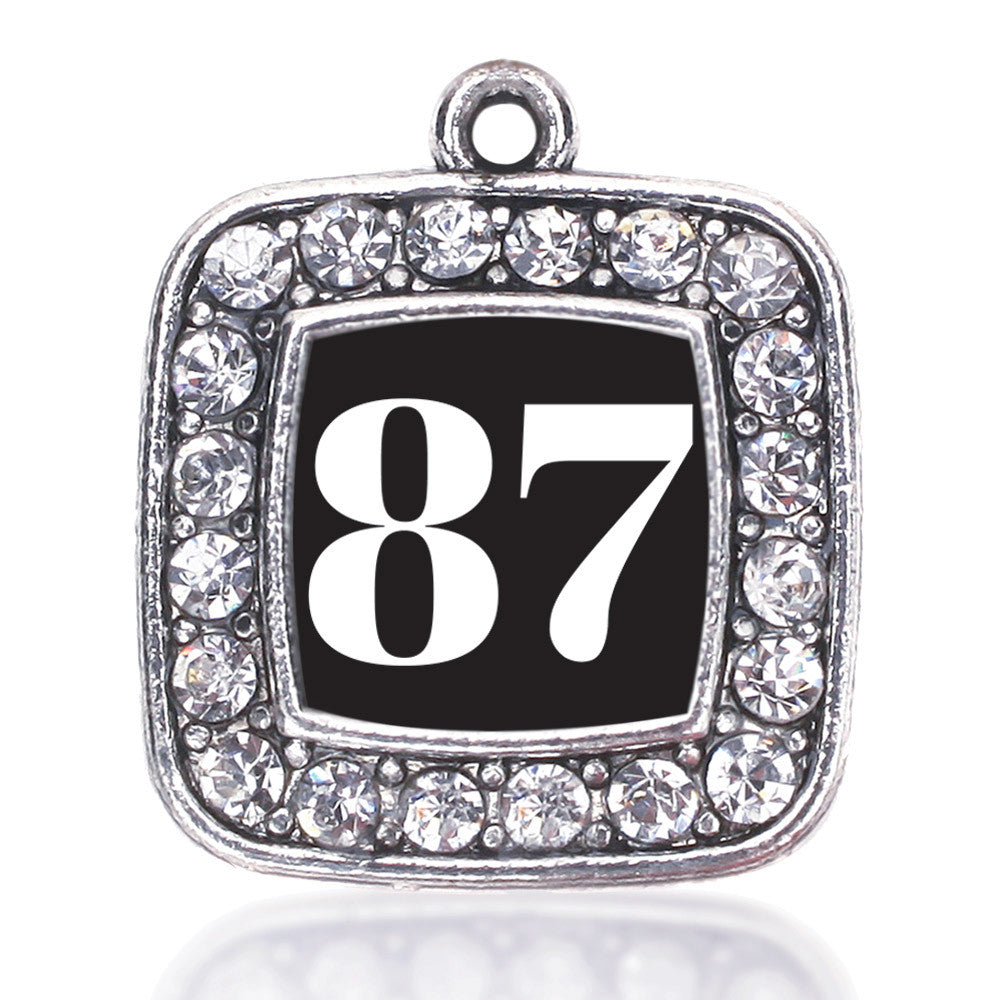 Number 87 Square Charm