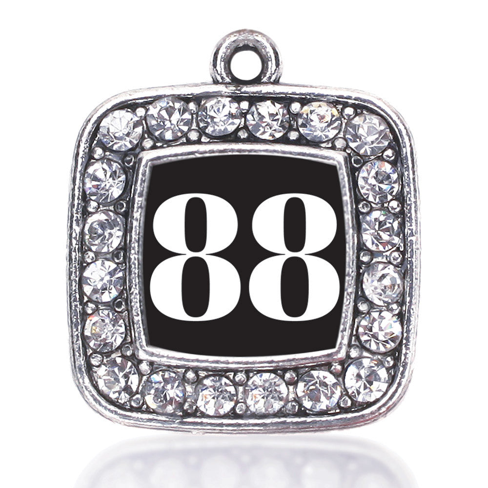 Number 88 Square Charm
