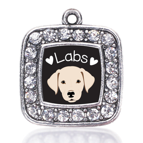 Lab Lover Square Charm