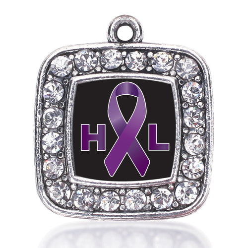 Hodgkin's Lymphoma Support Square Charm